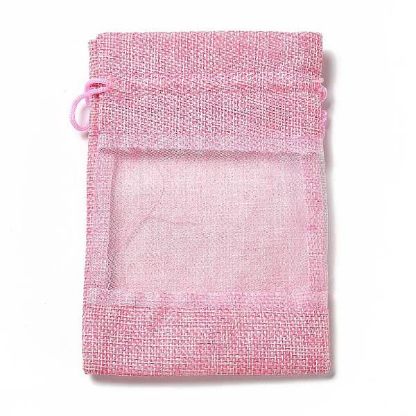 PandaHall Linen Pouches, Drawstring Bags, with Organza Windows, Rectangle, Pearl Pink, 14x10x0.5cm Cloth
PandaHall Linen Pouches, Drawstring Bags, with Organza Windows, Rectangle, Pearl Pink, 14x10x0.5cm Cloth