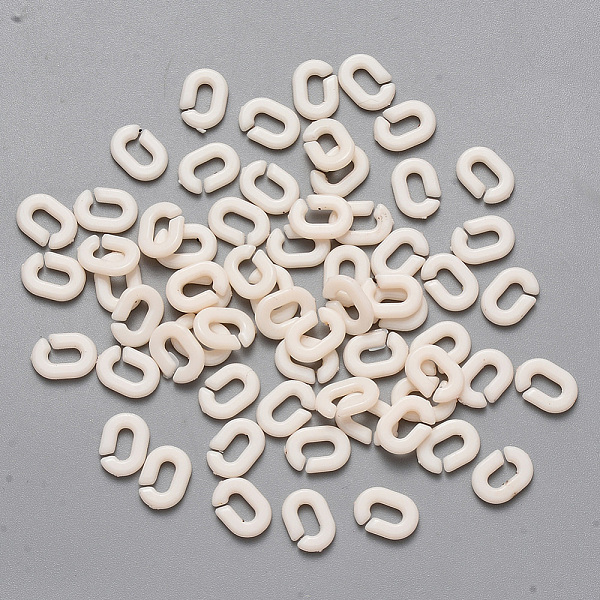 PandaHall Opaque Acrylic Linking Rings, Quick Link Connectors, For Cable Chains Making, Oval, Creamy White, 9x6.5x2mm, Inner Diameter: 5mm...
PandaHall Opaque Acrylic Linking Rings, Quick Link Connectors, For Cable Chains Making, Oval, Creamy White, 9x6.5x2mm, Inner Diameter: 5mm...