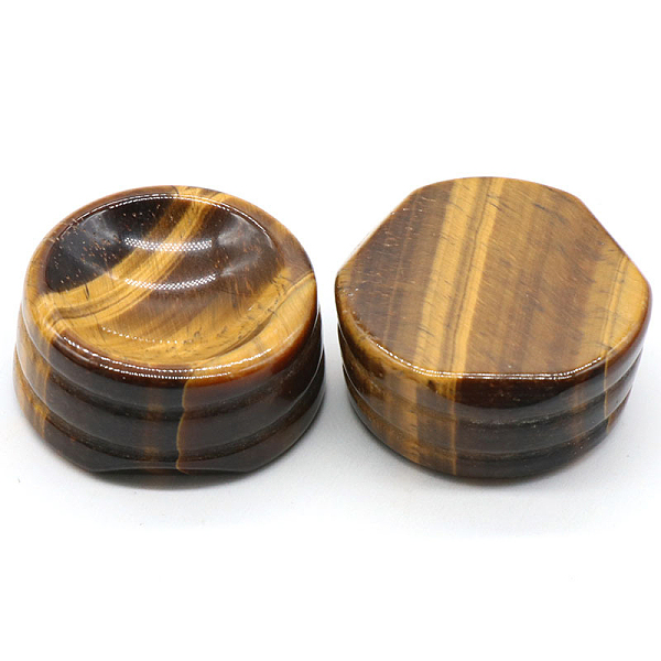 PandaHall Natural Tiger Eye Display Base Stand Holder for Crystal, Crystal Sphere Stand, 2.7x1.2cm Tiger Eye Flat Round
PandaHall Natural Tiger Eye Display Base Stand Holder for Crystal, Crystal Sphere Stand, 2.7x1.2cm Tiger Eye Flat Round