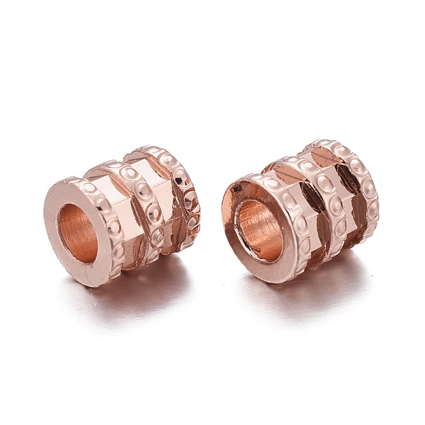 PandaHall Brass Beads, Grooved Beads, Long-Lasting Plated, Column, Rose Gold, 6x6mm, Hole: 3.2mm Brass Column
PandaHall Brass Beads, Grooved Beads, Long-Lasting Plated, Column, Rose Gold, 6x6mm, Hole: 3.2mm Brass Column