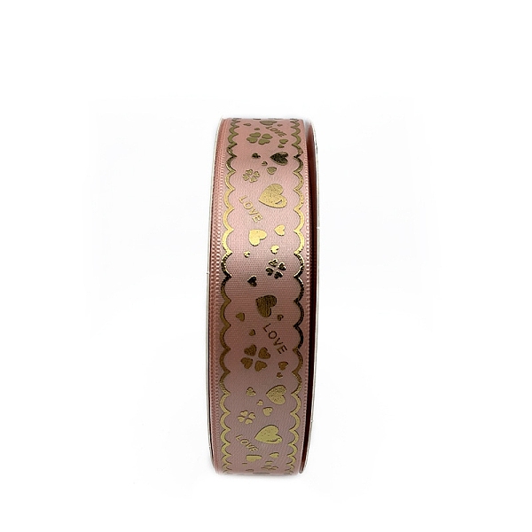 PandaHall 48 Yards Gold Stamping Polyester Ribbon, Love Heart Printed Ribbon for Gift Wrapping, Party Decorations, Dark Salmon, 1 inch(25mm)...
PandaHall 48 Yards Gold Stamping Polyester Ribbon, Love Heart Printed Ribbon for Gift Wrapping, Party Decorations, Dark Salmon, 1 inch(25mm)...