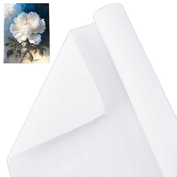 PandaHall Cotton Canvas Roll for Oil and Acrylic Paint, White, 37.3x0.03cm, 5m/roll Cotton Flat White
PandaHall Cotton Canvas Roll for Oil and Acrylic Paint, White, 37.3x0.03cm, 5m/roll Cotton Flat White