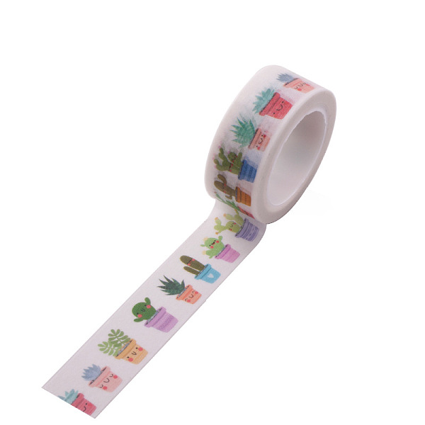 PandaHall DIY Scrapbook Decorative Paper Tapes, Adhesive Tapes, Cactus, White, 15mm, 5m/roll(5.46yards/roll) Paper White
PandaHall DIY Scrapbook Decorative Paper Tapes, Adhesive Tapes, Cactus, White, 15mm, 5m/roll(5.46yards/roll) Paper White