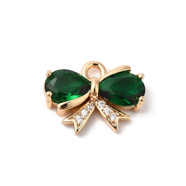 PandaHall Brass Charms, with Glass, Bowknot, Golden, Green, 11x14x4mm, Hole: 1.6mm Brass+Glass Bowknot Green
PandaHall Brass Charms, with Glass, Bowknot, Golden, Green, 11x14x4mm, Hole: 1.6mm Brass+Glass Bowknot Green