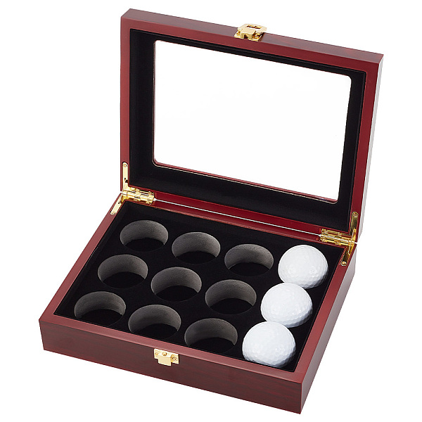 PandaHall OLYCRAFT Golf Ball Display Case 12-Hole Wooden Display Box for Golf Ball Display Storage Box Golf Ball Wood Showcase Protected...
PandaHall OLYCRAFT Golf Ball Display Case 12-Hole Wooden Display Box for Golf Ball Display Storage Box Golf Ball Wood Showcase Protected...