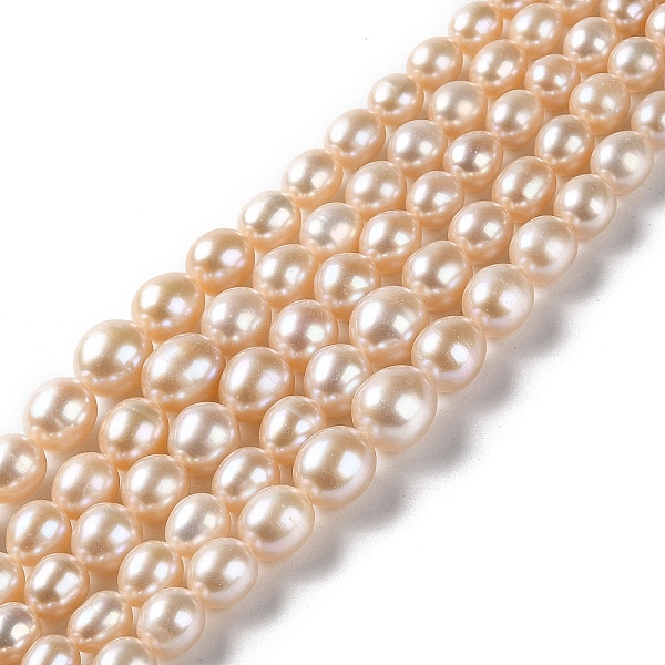 PandaHall Natural Cultured Freshwater Pearl Beads Strands, Gradient Rice, Grade 6A+, PeachPuff, 5~10x4~9mm, Hole: 0.5mm, about..., Brown
PandaHall Natural Cultured Freshwater Pearl Beads Strands, Gradient Rice, Grade 6A+, PeachPuff, 5~10x4~9mm, Hole: 0.5mm, about..., Brown