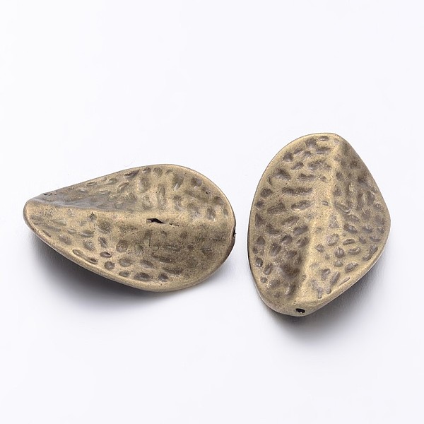 PandaHall Tibetan Style Alloy Beads, Twist, Lead Free & Cadmium Free, Antique Bronze Color, about 27.5mm long, 18mm wide, 3mm thick, hole...
PandaHall Tibetan Style Alloy Beads, Twist, Lead Free & Cadmium Free, Antique Bronze Color, about 27.5mm long, 18mm wide, 3mm thick, hole...