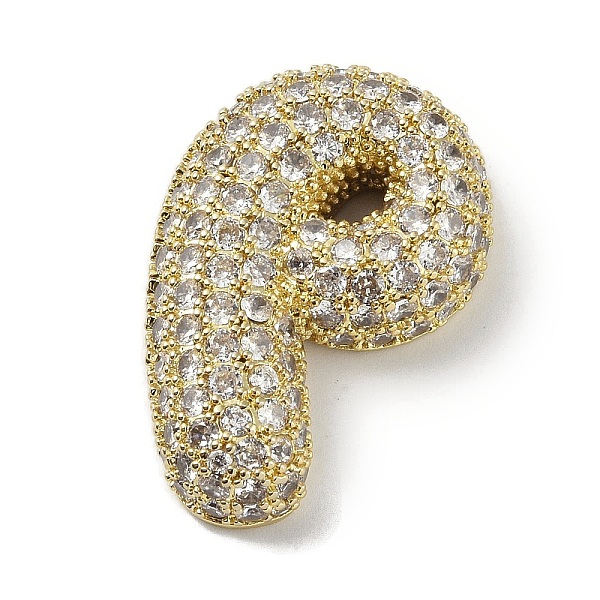 PandaHall Rack Plating Brass Micro Pave Clear Cubic Zirconia Pendants, Long-Lasting Plated, Real 18K Gold Plated, Letter P, 30x20x7mm, Hole...
PandaHall Rack Plating Brass Micro Pave Clear Cubic Zirconia Pendants, Long-Lasting Plated, Real 18K Gold Plated, Letter P, 30x20x7mm, Hole...