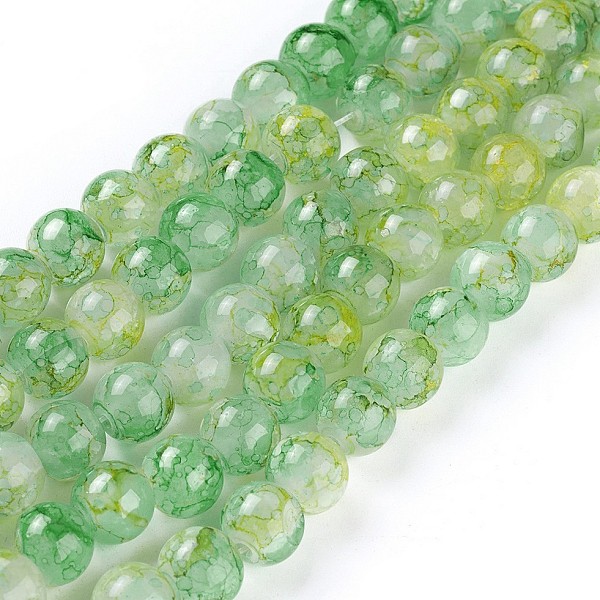 PandaHall Spray Painted Glass Beads Strands, Round, Yellow Green, 8~8.5mm, Hole: 1.5mm, about 100pcs/strand, 31.1 inch(79cm) Glass Round...
PandaHall Spray Painted Glass Beads Strands, Round, Yellow Green, 8~8.5mm, Hole: 1.5mm, about 100pcs/strand, 31.1 inch(79cm) Glass Round...