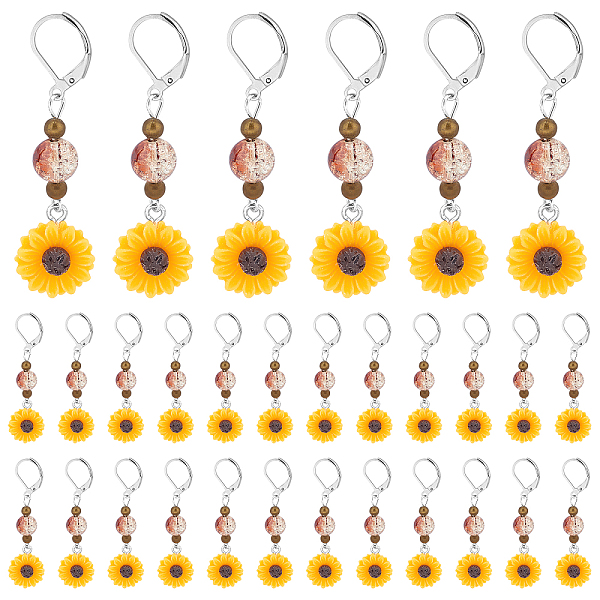 PandaHall 30pcs Stitch Marker Charms, Sunflower Resin Dangle Pendants Locking Crochet Stitch Counters Zipper Pulls Charms for Crocheting..., Gold
PandaHall 30pcs Stitch Marker Charms, Sunflower Resin Dangle Pendants Locking Crochet Stitch Counters Zipper Pulls Charms for Crocheting..., Gold