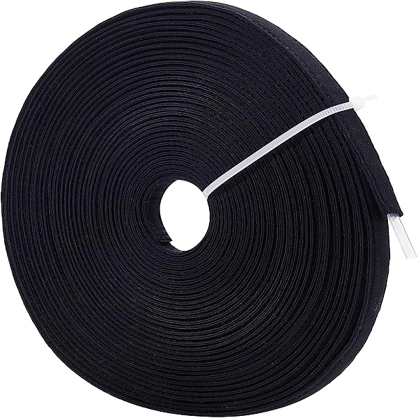 PandaHall Flat Cotton Ribbon, Garment Sewing Accessories, Black, 3/8 inch(11mm), about 16.40 Yards(15m)/Roll Cotton None Black
PandaHall Flat Cotton Ribbon, Garment Sewing Accessories, Black, 3/8 inch(11mm), about 16.40 Yards(15m)/Roll Cotton None Black