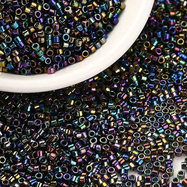 PandaHall Cylinder Seed Beads, Metallic Colours, Iris, Uniform Size, Colorful, 2x1.3~1.5mm, Hole: 0.8~1mm, about 888pcs/10g Glass
PandaHall Cylinder Seed Beads, Metallic Colours, Iris, Uniform Size, Colorful, 2x1.3~1.5mm, Hole: 0.8~1mm, about 888pcs/10g Glass