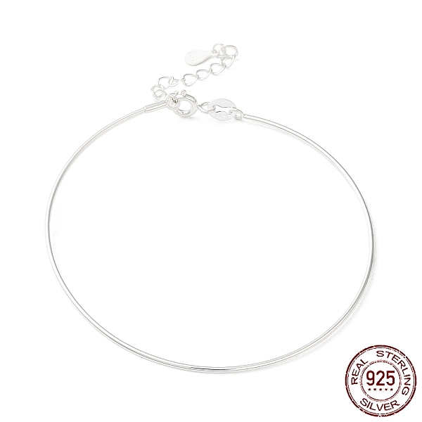 PandaHall 925 Sterling Silver Bangles, Adjustable DIY Beadable Bangles for Women, with S925 Stamp & Twist Clasp, Silver Color Plated, 6-1/2...
PandaHall 925 Sterling Silver Bangles, Adjustable DIY Beadable Bangles for Women, with S925 Stamp & Twist Clasp, Silver Color Plated, 6-1/2...