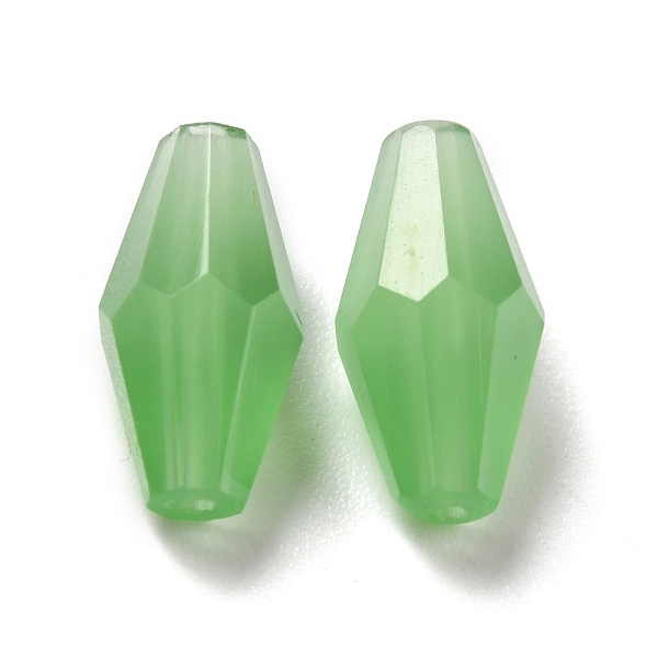 PandaHall Transparent Glass Beads, Faceted, Bicone, Medium Sea Green, 8x4mm, Hole: 1mm Glass Bicone
PandaHall Transparent Glass Beads, Faceted, Bicone, Medium Sea Green, 8x4mm, Hole: 1mm Glass Bicone
