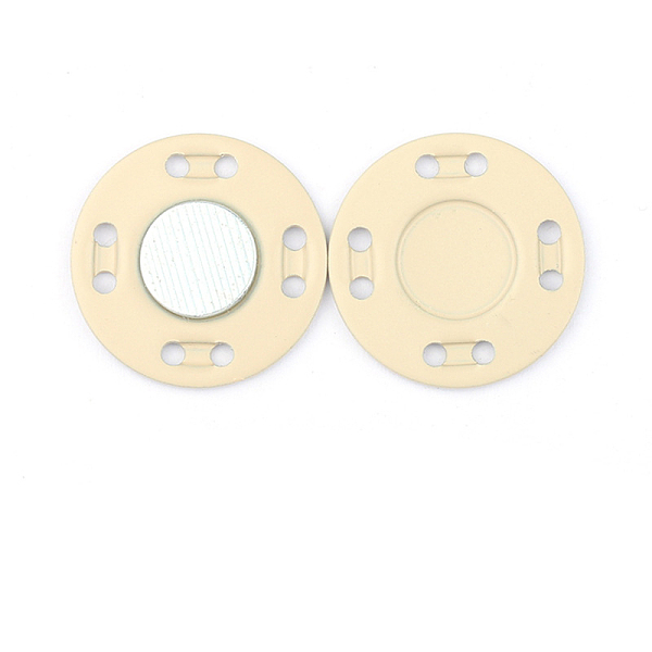 PandaHall Iron Magnetic Buttons Snap Magnet Fastener, Flat Round, for Cloth & Purse Makings, Antique White, 2x0.3cm Iron
PandaHall Iron Magnetic Buttons Snap Magnet Fastener, Flat Round, for Cloth & Purse Makings, Antique White, 2x0.3cm Iron
