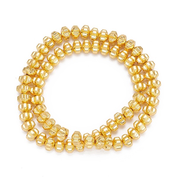 PandaHall Non-magnetic Synthetic Hematite Beads Strands, Galvanic Plating(Color Retention for 1 Year), Flower, Golden Plated, 5.5x8mm, Hole...
PandaHall Non-magnetic Synthetic Hematite Beads Strands, Galvanic Plating(Color Retention for 1 Year), Flower, Golden Plated, 5.5x8mm, Hole...