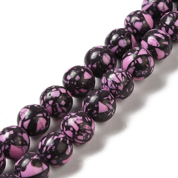PandaHall Synthetic Gemstone Dyed Beads Strands, Round, Pearl Pink, 10mm, Hole: 1.6mm, about 38pcs/strand, 14.76''(37.5cm) Gemstone Round
PandaHall Synthetic Gemstone Dyed Beads Strands, Round, Pearl Pink, 10mm, Hole: 1.6mm, about 38pcs/strand, 14.76''(37.5cm) Gemstone Round