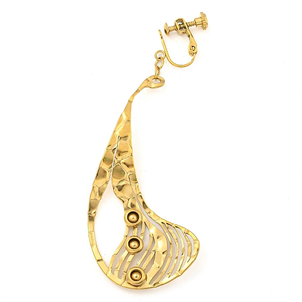 PandaHall Ion Plating(IP) 304 Stainless Steel Earrings for Women, Real 18K Gold Plated, 80x26mm 304 Stainless Steel Others
PandaHall Ion Plating(IP) 304 Stainless Steel Earrings for Women, Real 18K Gold Plated, 80x26mm 304 Stainless Steel Others