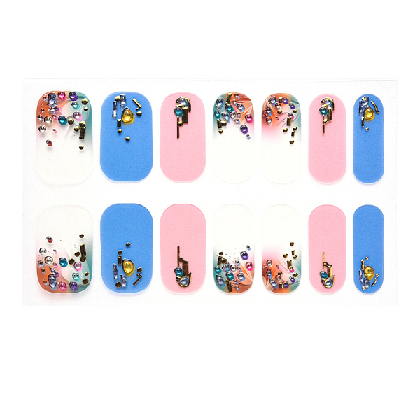 PandaHall Full Cover Nombre Nail Stickers, Self-Adhesive, for Nail Tips Decorations, Colorful, 24x8mm, 14pcs/sheet Paper Others
PandaHall Full Cover Nombre Nail Stickers, Self-Adhesive, for Nail Tips Decorations, Colorful, 24x8mm, 14pcs/sheet Paper Others