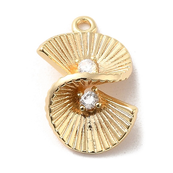 PandaHall Brass Micro Pave Clear Cubic Zirconia Pendants, Spiral, Golden, 16x11x6.5mm, Hole: 1.2mm Brass+Cubic Zirconia Others Clear
PandaHall Brass Micro Pave Clear Cubic Zirconia Pendants, Spiral, Golden, 16x11x6.5mm, Hole: 1.2mm Brass+Cubic Zirconia Others Clear
