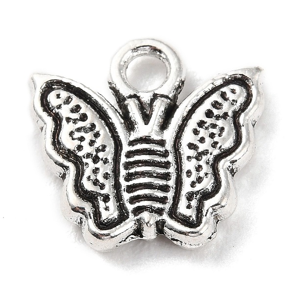 PandaHall Tibetan Style Alloy Charms, Butterfly Charm, Antique Silver, 12x13x2mm, Hole: 2mm, about 442pcs/500g Alloy Butterfly
PandaHall Tibetan Style Alloy Charms, Butterfly Charm, Antique Silver, 12x13x2mm, Hole: 2mm, about 442pcs/500g Alloy Butterfly