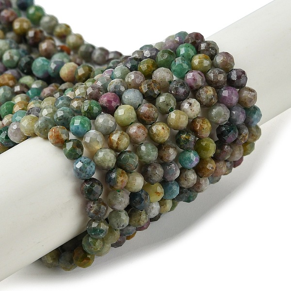 PandaHall Natural Red Corundum/Ruby and Sapphire Beads Strands, Faceted, Round, 4mm, Hole: 0.8mm, about 99~101pcs/strand, 15.35''(39cm)...
PandaHall Natural Red Corundum/Ruby and Sapphire Beads Strands, Faceted, Round, 4mm, Hole: 0.8mm, about 99~101pcs/strand, 15.35''(39cm)...