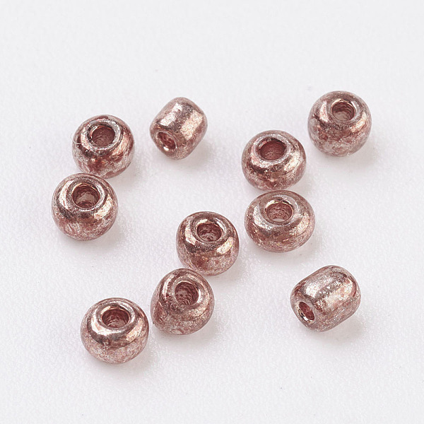 PandaHall Glass Seed Beads, Dyed Colors, Round, Crimson, Size: about 2mm in diameter, hole:1mm Glass Pink
PandaHall Glass Seed Beads, Dyed Colors, Round, Crimson, Size: about 2mm in diameter, hole:1mm Glass Pink
