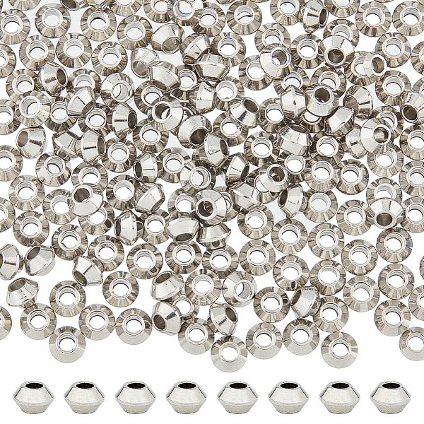 PandaHall DICOSMETIC 200pcs Metal Spacer Beads 4mm Facted Beads Spacer Seamless Loose Beads Stainless Steel Rondelle Beads Metallic Silver...
PandaHall DICOSMETIC 200pcs Metal Spacer Beads 4mm Facted Beads Spacer Seamless Loose Beads Stainless Steel Rondelle Beads Metallic Silver...