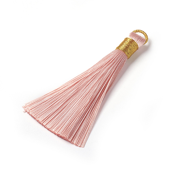 PandaHall Polyester Tassel Pendants, Light Salmon, 80~83x7~8mm, Hole: 5~7mm Polyester Red
PandaHall Polyester Tassel Pendants, Light Salmon, 80~83x7~8mm, Hole: 5~7mm Polyester Red