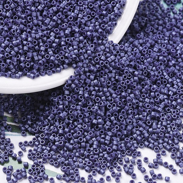 PandaHall MIYUKI Delica Beads, Cylinder, Japanese Seed Beads, 11/0, (DB0377) Matte Metallic Royal Blue, 1.3x1.6mm, Hole: 0.8mm, about...
PandaHall MIYUKI Delica Beads, Cylinder, Japanese Seed Beads, 11/0, (DB0377) Matte Metallic Royal Blue, 1.3x1.6mm, Hole: 0.8mm, about...