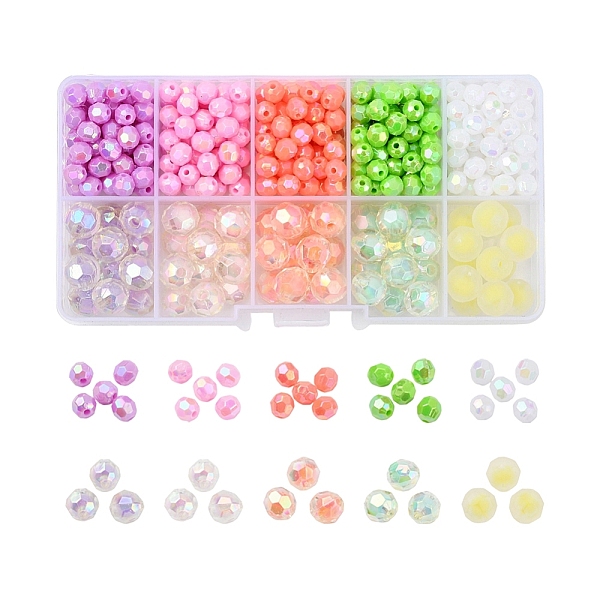 PandaHall Acrylic Beads Set, Including Round AB Color Plated Eco-Friendly Poly Styrene & Transparent Acrylic Beads, Mixed Color, Beads: 6mm..., Multicolor
PandaHall Acrylic Beads Set, Including Round AB Color Plated Eco-Friendly Poly Styrene & Transparent Acrylic Beads, Mixed Color, Beads: 6mm..., Multicolor
