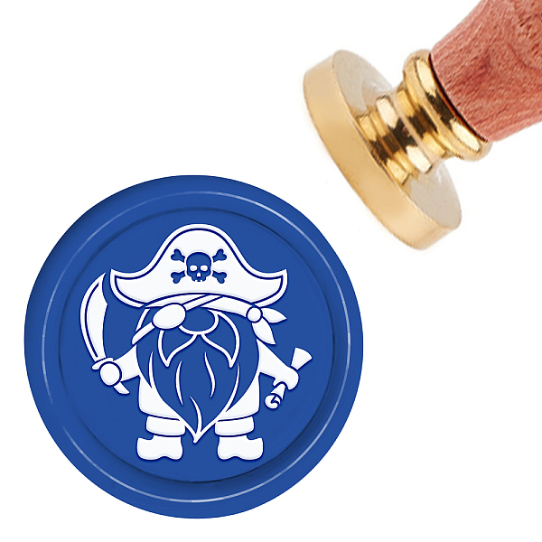 PandaHall CRASPIRE Wax Seal Stamp Pirate Dwarf Sealing Wax Stamp 30mm Removable Brass Head Sealing Stamp with Wooden Handle for Birthday...
PandaHall CRASPIRE Wax Seal Stamp Pirate Dwarf Sealing Wax Stamp 30mm Removable Brass Head Sealing Stamp with Wooden Handle for Birthday...