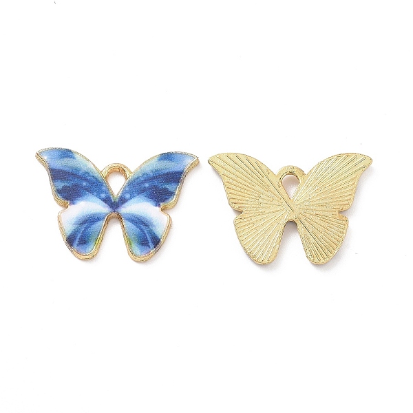 PandaHall Alloy Enamel Pendants, Light Gold, Cadmium Free & Nickel Free & Lead Free, Butterfly Charm, Midnight Blue, 15x21.5x1.5mm, Hole...
PandaHall Alloy Enamel Pendants, Light Gold, Cadmium Free & Nickel Free & Lead Free, Butterfly Charm, Midnight Blue, 15x21.5x1.5mm, Hole...