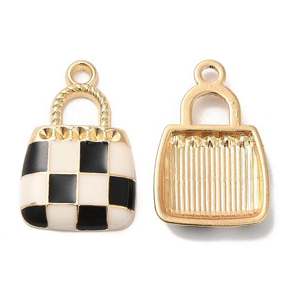 PandaHall Alloy Enamel Pendant Rhinestone Setting, Long-Lasting Plated, Cadmium Free & Nickel Free & Lead Free, Golden, Handbag Charm, Black...
PandaHall Alloy Enamel Pendant Rhinestone Setting, Long-Lasting Plated, Cadmium Free & Nickel Free & Lead Free, Golden, Handbag Charm, Black...