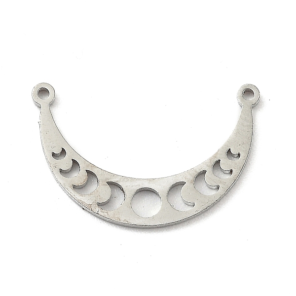 PandaHall 10Pcs 304 Stainless Steel Links, Moon Phase Links, Mooon, Stainless Steel Color, 21.5x14x1mm, Hole: 1mm 304 Stainless Steel Moon
PandaHall 10Pcs 304 Stainless Steel Links, Moon Phase Links, Mooon, Stainless Steel Color, 21.5x14x1mm, Hole: 1mm 304 Stainless Steel Moon