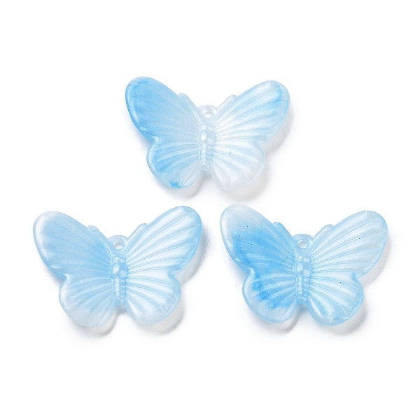 PandaHall Transparent Acrylic Pendants, with Glitter, Butterfly, Light Sky Blue, 20x26x3mm, Hole: 1.4mm Acrylic Butterfly
PandaHall Transparent Acrylic Pendants, with Glitter, Butterfly, Light Sky Blue, 20x26x3mm, Hole: 1.4mm Acrylic Butterfly
