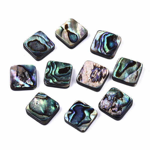 PandaHall Natural Abalone Shell/Paua Shell Beads, Rhombus, Colorful, 15.5x15.5x3.5mm, Hole: 1mm, Side Length: 12.5mm Paua Shell Rhombus
PandaHall Natural Abalone Shell/Paua Shell Beads, Rhombus, Colorful, 15.5x15.5x3.5mm, Hole: 1mm, Side Length: 12.5mm Paua Shell Rhombus