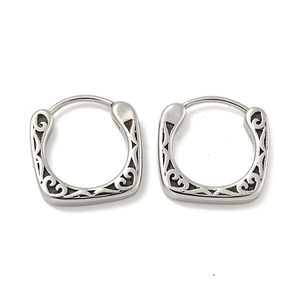 PandaHall 316 Surgical Stainless Steel Hoop Earrings, Ring, Antique Silver, 15x14.5mm 316 Surgical Stainless Steel Ring
PandaHall 316 Surgical Stainless Steel Hoop Earrings, Ring, Antique Silver, 15x14.5mm 316 Surgical Stainless Steel Ring