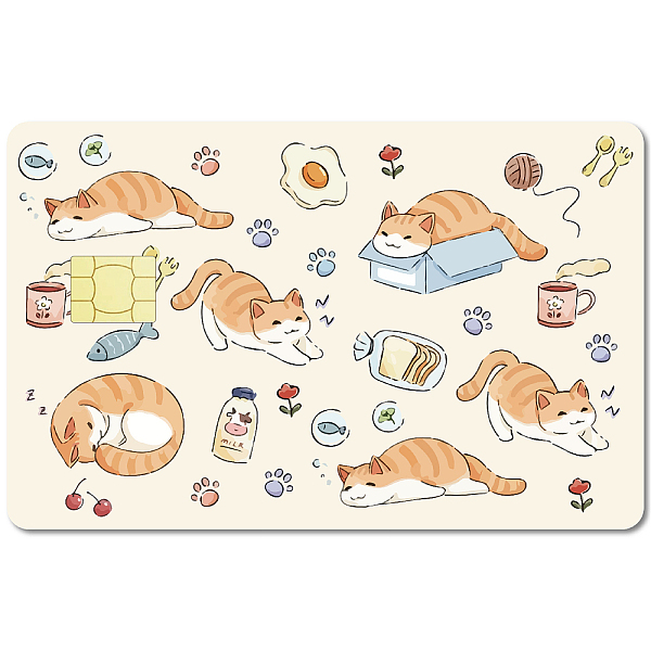 PandaHall CREATCABIN Cat Card Skin Sticker Debit Credit Card Skins Pet Covering Bank Card Protecting Decals Removable Wrap Waterproof...
PandaHall CREATCABIN Cat Card Skin Sticker Debit Credit Card Skins Pet Covering Bank Card Protecting Decals Removable Wrap Waterproof...