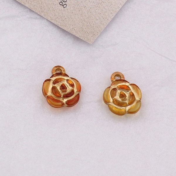 PandaHall Transparent Acrylic Pendants, Chocolate, Flower, 16x13mm, Hole:1.8mm Acrylic Flower Brown
PandaHall Transparent Acrylic Pendants, Chocolate, Flower, 16x13mm, Hole:1.8mm Acrylic Flower Brown