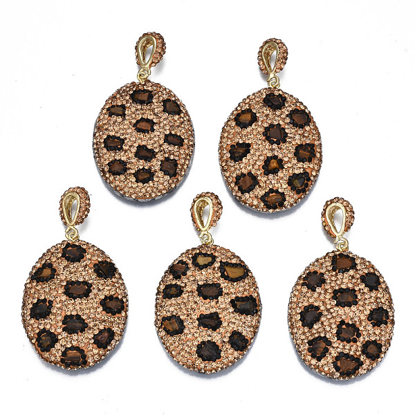 PandaHall Natural Tiger Eye Pendants, with Polymer Clay Light Colorado Topaz Rhinestone, Alloy Clasp and PU Leather Back, Cadmium Free &..., Yellow
PandaHall Natural Tiger Eye Pendants, with Polymer Clay Light Colorado Topaz Rhinestone, Alloy Clasp and PU Leather Back, Cadmium Free &..., Yellow