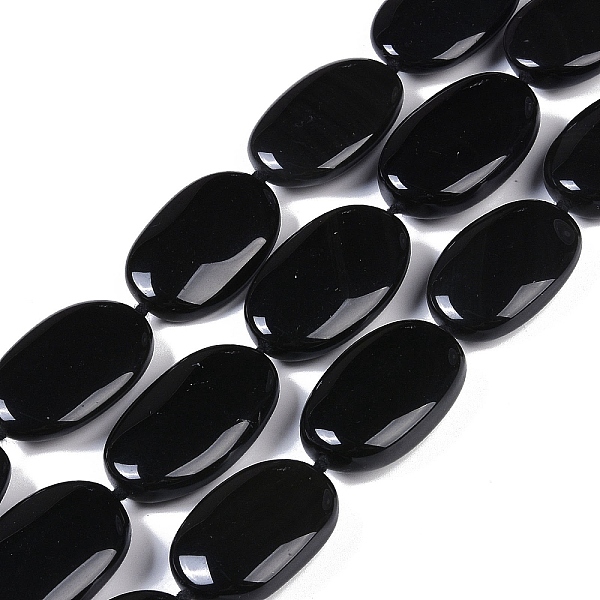 PandaHall Natural Black Gemstone Beads Strands, Oval, 29x23x8mm, Hole: 1.4mm, about 14pcs/strand, 16.34''(41.5cm) Natural Gemstone Oval
PandaHall Natural Black Gemstone Beads Strands, Oval, 29x23x8mm, Hole: 1.4mm, about 14pcs/strand, 16.34''(41.5cm) Natural Gemstone Oval