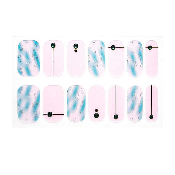 PandaHall Full Cover Ombre Nails Wraps, Glitter Powder Color Street Nail Strips, Self-Adhesive, for Nail Tips Decorations, Pink, 24x8mm...
PandaHall Full Cover Ombre Nails Wraps, Glitter Powder Color Street Nail Strips, Self-Adhesive, for Nail Tips Decorations, Pink, 24x8mm...