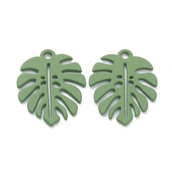 PandaHall Baking Painted Alloy Pendants, Tropical Leaf Charms, for DIY Accessories, Lead Free & Cadmium Free, Monstera Leaf, Medium Sea...
PandaHall Baking Painted Alloy Pendants, Tropical Leaf Charms, for DIY Accessories, Lead Free & Cadmium Free, Monstera Leaf, Medium Sea...