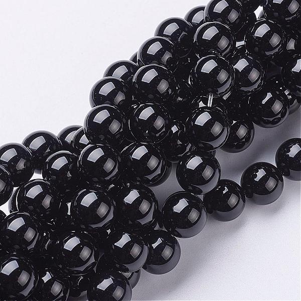PandaHall Natural Black Onyx Round Beads Strands, Grade A, Dyed, about 10mm, Hole: 1mm, about 37~39pcs/strand, 15 inch Black Onyx Round...
PandaHall Natural Black Onyx Round Beads Strands, Grade A, Dyed, about 10mm, Hole: 1mm, about 37~39pcs/strand, 15 inch Black Onyx Round...