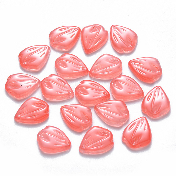 PandaHall Transparent Baking Painted Glass Pendants, Petal, Salmon, 19x15x3.5mm, Hole: 1mm Glass Flower Red
PandaHall Transparent Baking Painted Glass Pendants, Petal, Salmon, 19x15x3.5mm, Hole: 1mm Glass Flower Red