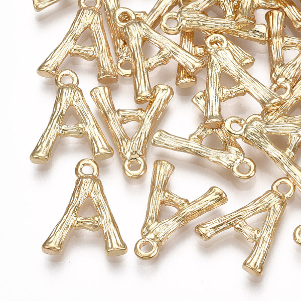 PandaHall Brass Pendants, Letter, Real 18K Gold Plated, Letter.A, 15.5x12.5x2mm, Hole: 1.5mm Brass Letter A
PandaHall Brass Pendants, Letter, Real 18K Gold Plated, Letter.A, 15.5x12.5x2mm, Hole: 1.5mm Brass Letter A