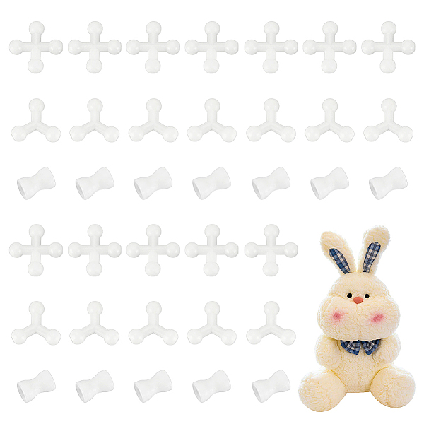 PandaHall Olycraft 36Pcs 3 Styles Plastic Doll Joints, Doll Making Accessories, White, 24~38x16~38x11mm, Inner Diameter: 10mm, 12pcs/style...
PandaHall Olycraft 36Pcs 3 Styles Plastic Doll Joints, Doll Making Accessories, White, 24~38x16~38x11mm, Inner Diameter: 10mm, 12pcs/style...