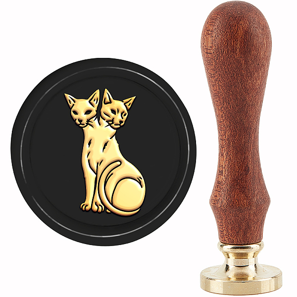 PandaHall CRASPIRE Two-Headed Cat Wax Seal Stamp Animal Sealing Stamp Copper Seals 30mm Retro Removable Brass Stamp Head with Wooden Handle...
PandaHall CRASPIRE Two-Headed Cat Wax Seal Stamp Animal Sealing Stamp Copper Seals 30mm Retro Removable Brass Stamp Head with Wooden Handle...