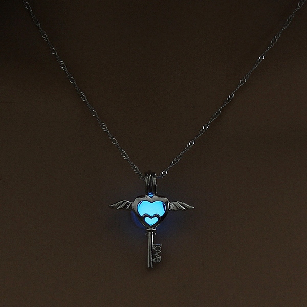 PandaHall Luminous Alloy Pendants, Necklace, Halloween Theme, Key, 17.72 inch(45cm) Alloy Key
PandaHall Luminous Alloy Pendants, Necklace, Halloween Theme, Key, 17.72 inch(45cm) Alloy Key